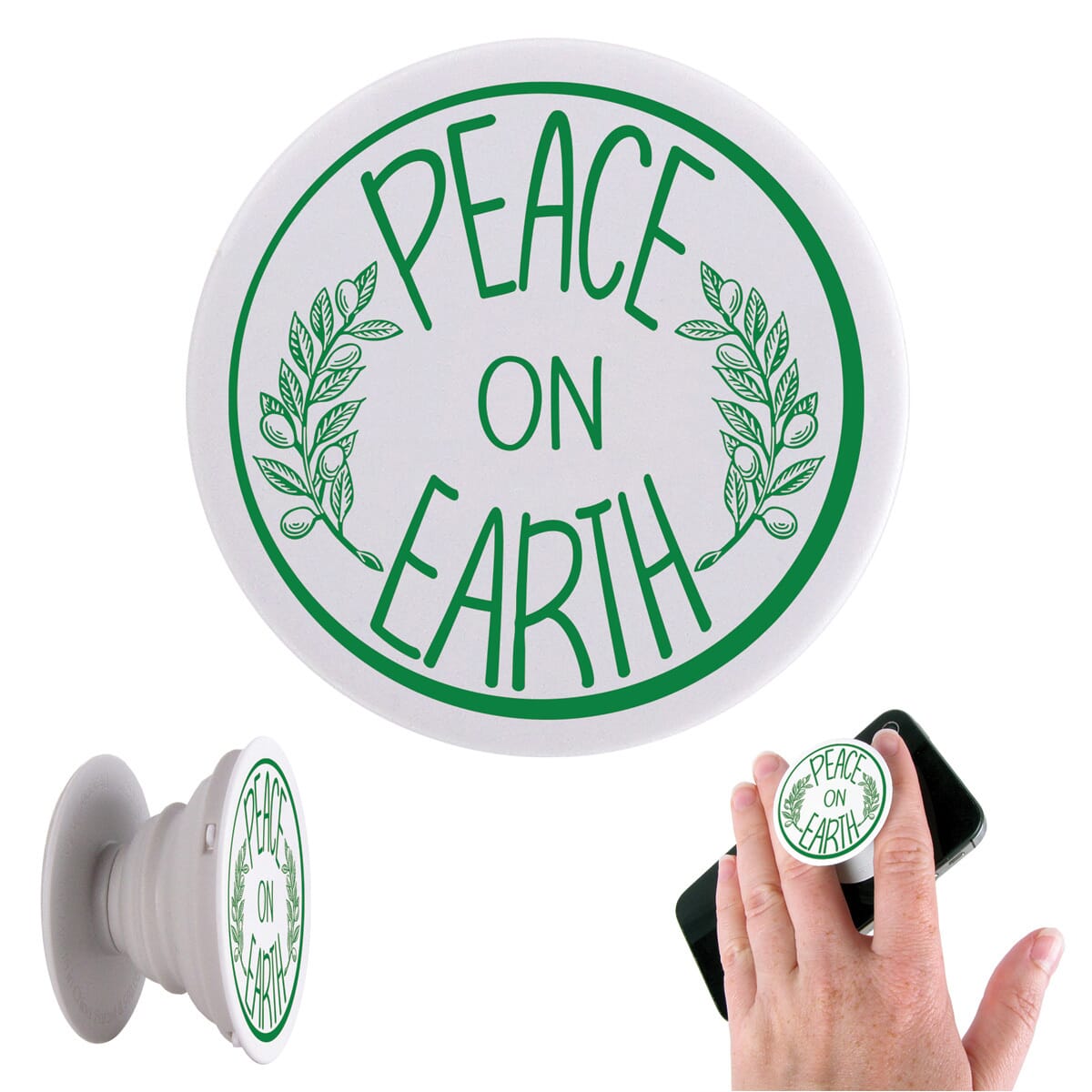 Popsocket with holiday saying
